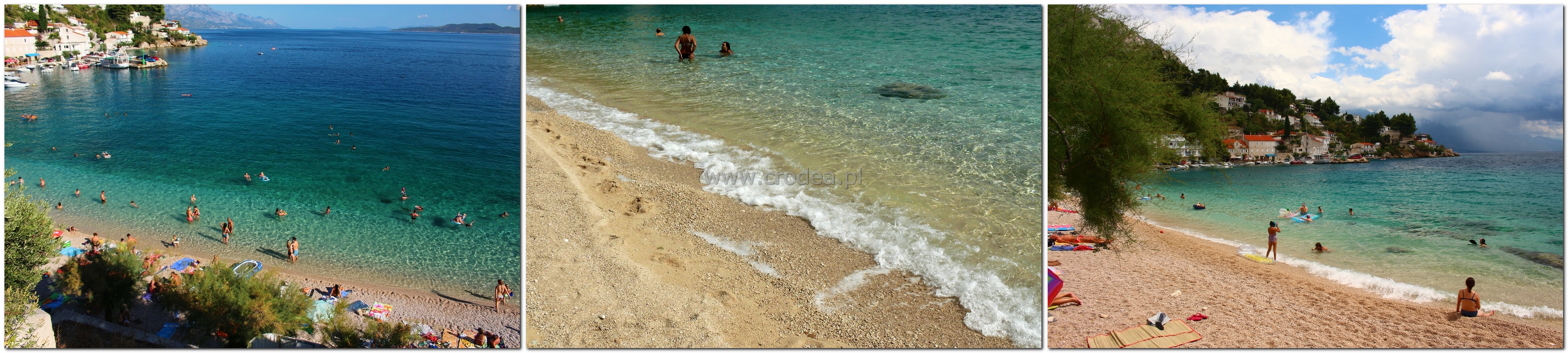 Piaszczyste plaże w Chorwacji